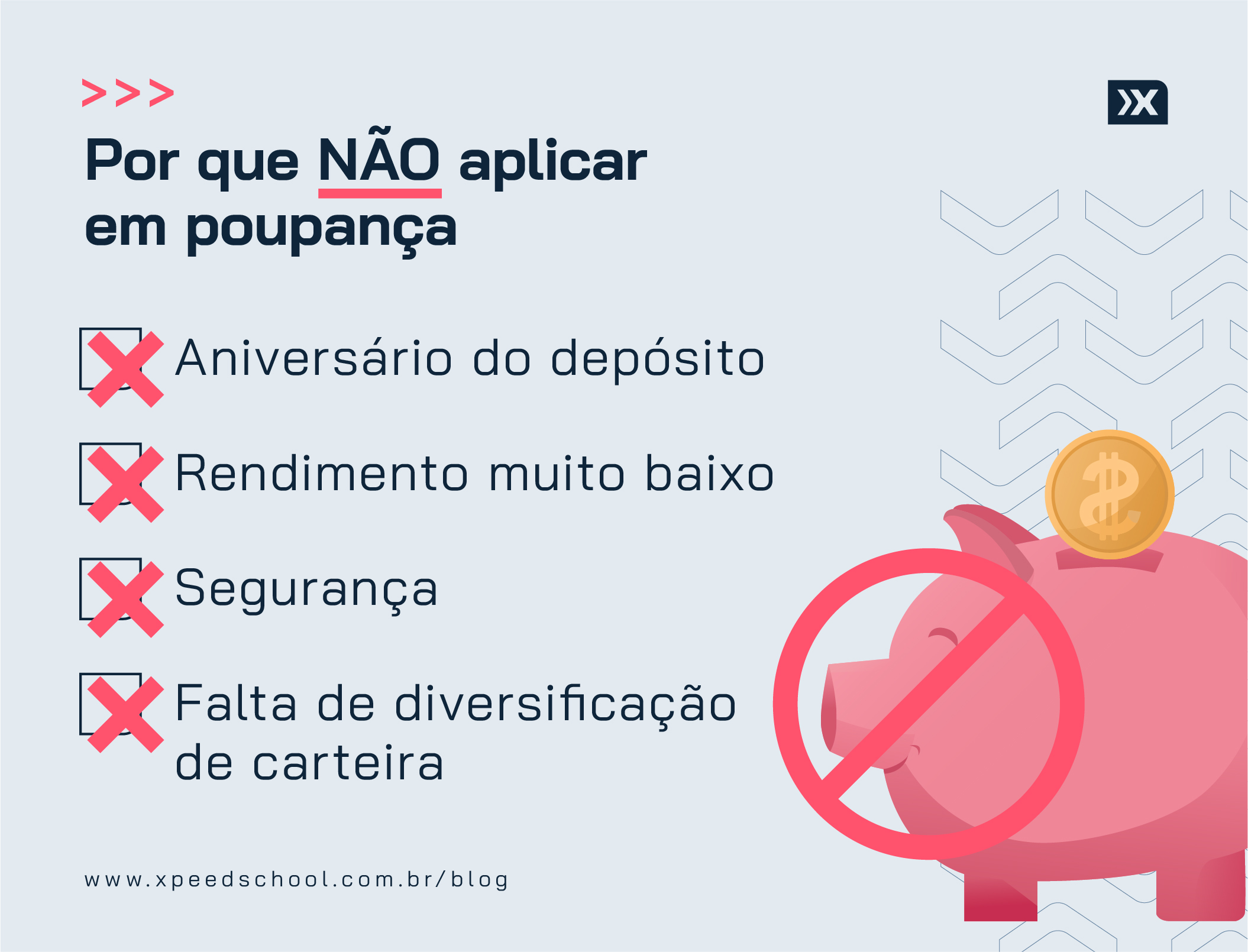 Por que não aplicar em poupança