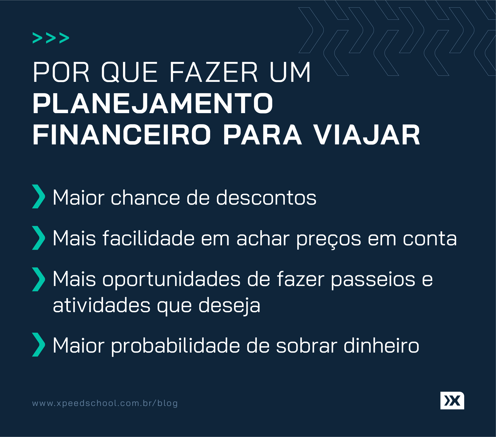 Por que fazer um planejamento financeiro para viajar