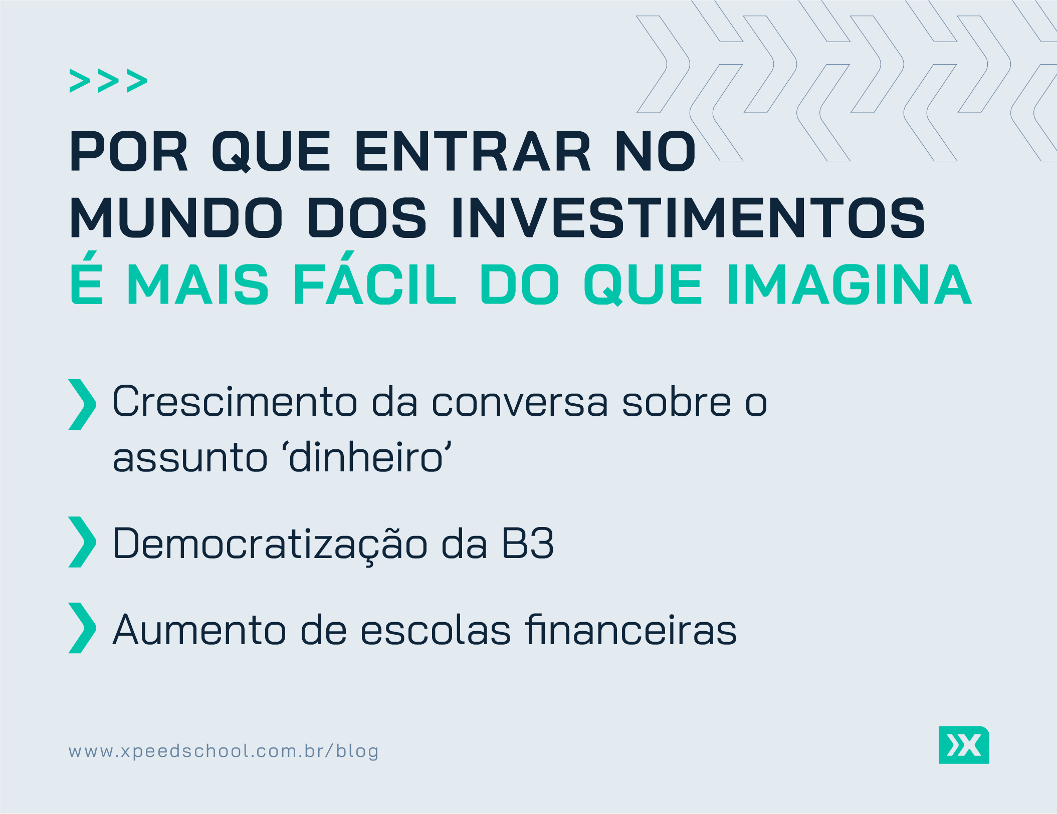 Por que entrar no mundo dos investimentos