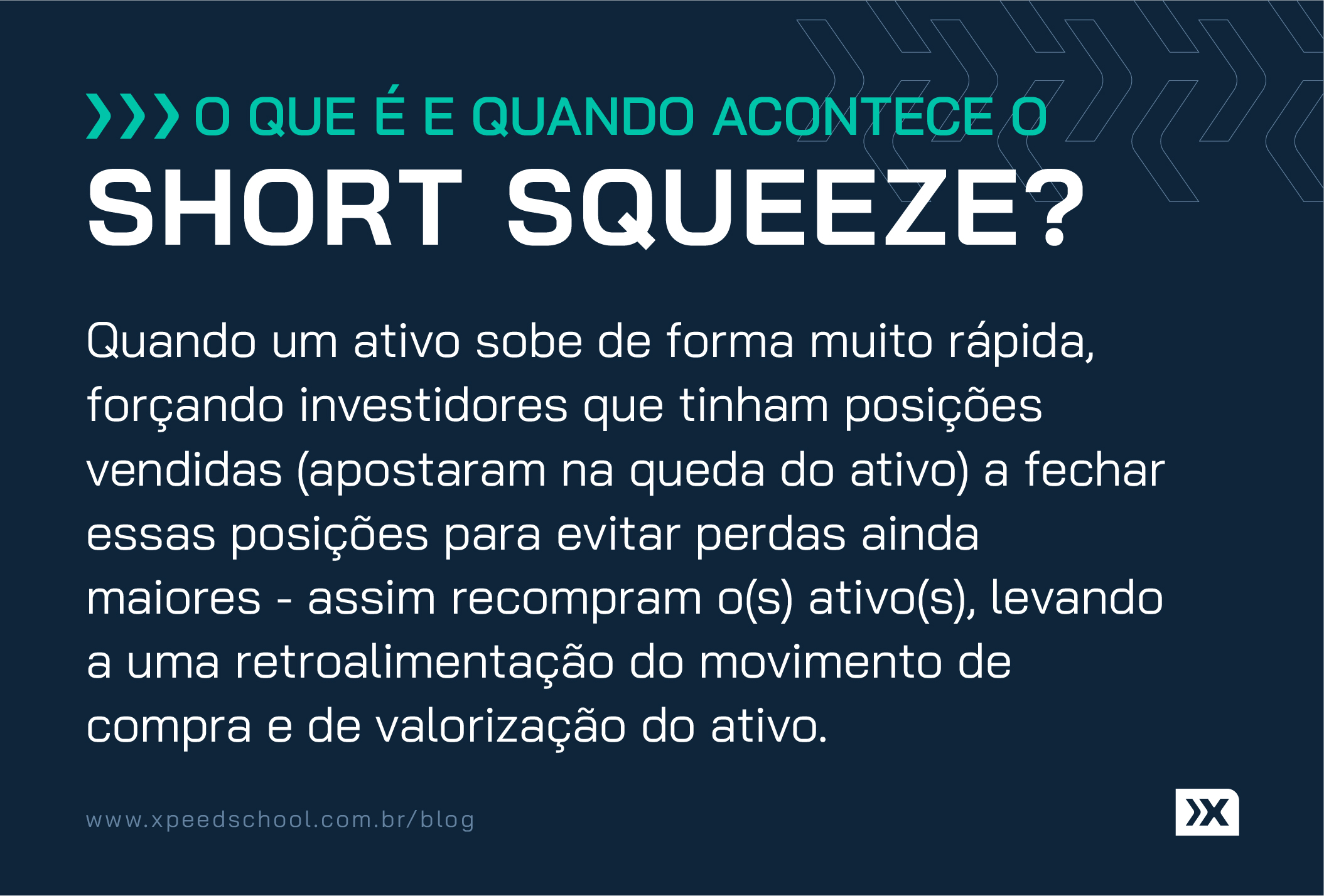 O que é e como acontece o short squeeze